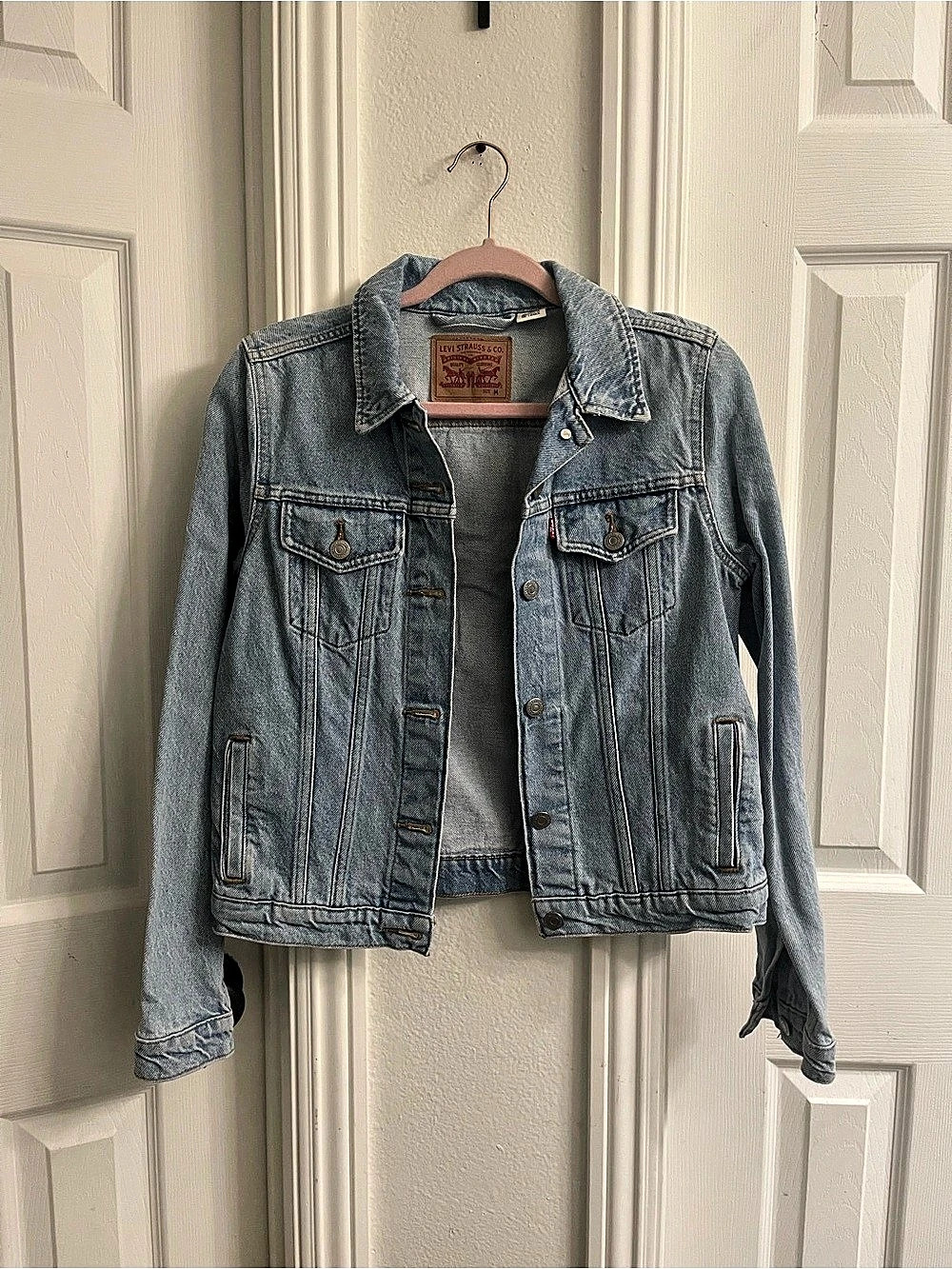 Levi's Trucker Jacket Denim Jean Jacket Blue Medium